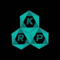 KRP creative minimalist letter logo. KRP unique vector initials alphabet letter logo designKRP creative minimalist letter logo. Royalty Free Stock Photo