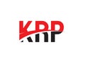 KRP Letter Initial Logo Design Vector Illustration Royalty Free Stock Photo