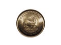 Krugerrand gold bullion coin Royalty Free Stock Photo