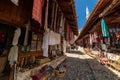 Kruja, Kroja, Kruja, Kruj, KrujÃÂ« -  Old Bazar in town and a municipality in north central Albania Royalty Free Stock Photo