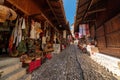 Kruja, Kroja, Kruja, Kruj, KrujÃÂ« -  Old Bazar in town and a municipality in north central Albania Royalty Free Stock Photo