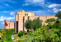 The Kruje fortress in the city of Kruje, Albania Royalty Free Stock Photo