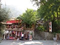 Kruje, 30th august: Tavern Restaurant from Old Bazaar of Kruje in Albania