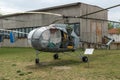 KRUMOVO, PLOVDIV, BULGARIA - 29 APRIL 2017: helicopter H11 B1 in Aviation Museum near Plovdiv Airport