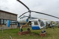 KRUMOVO, PLOVDIV, BULGARIA - 29 APRIL 2017: helicopter Ka - 26 in Aviation Museum near Plovdiv Airport