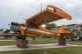 KRUMOVO, PLOVDIV, BULGARIA - 29 APRIL 2017: Plane LZ - 130 in Aviation Museum near Plovdiv Airport