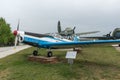 KRUMOVO, PLOVDIV, BULGARIA - 29 APRIL 2017: Plane Z-326A in Aviation Museum near Plovdiv Airport