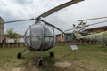 KRUMOVO, PLOVDIV, BULGARIA - 29 APRIL 2017: Transport helicopter H11 B1 in Aviation Museum near Plovdiv Airport