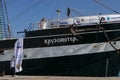 Krusenstern four-masted barque, Russian sail training ship Royalty Free Stock Photo