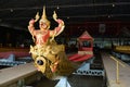 Krut Hern Het barge in the Royal barges Museum. Bangkok, Thailand