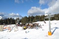 Krvavec Alpine Mountain Ski Resort in Slovenia