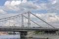 Krymsky Bridge or Crimean Bridge, Moskow, Russia day