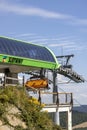 Upper chairlift station Slotwiny Arena ski station, Krynica Zdroj, Beskid Mountains, Slotwiny, Poland