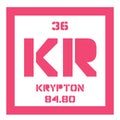 Krypton chemical element