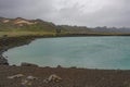 KrysuvÃÂ­k, Iceland: GrÃÂ¦navatn Green Lake, a volcanic crater