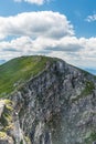 Krzesanica hill in Western Tatras mountains on polish - slovakian borders Royalty Free Stock Photo