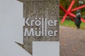 Entrance KrÃÂ¶ller-MÃÂ¼ller Museum Royalty Free Stock Photo