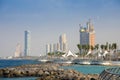 KSA, Jeddah cityscape , New Corniche, Jeddah city , Saudi Arabia . red sea Royalty Free Stock Photo