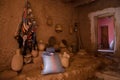 Ksar Ait Ben Haddou indoors Royalty Free Stock Photo