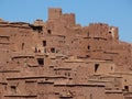 Ksar Ajt Bin Haddu near Warzazat in Morocco Royalty Free Stock Photo