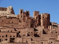 Ksar Ajt Bin Haddu near Warzazat in Morocco Royalty Free Stock Photo