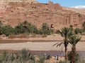 Ksar Ajt Bin Haddu near Warzazat in Morocco Royalty Free Stock Photo