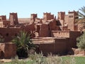 Ksar Ajt Bin Haddu near Warzazat in Morocco Royalty Free Stock Photo