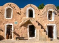 Ksar Hadada in in southeastern Tunisia. Star Wars were filmed here. Royalty Free Stock Photo