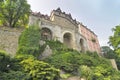 Ksi?? - historic castle in a castle complex, located in the Ksi?? Royalty Free Stock Photo