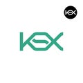 KSX Logo Letter Monogram Design Royalty Free Stock Photo