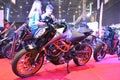 Ktm 390 at Inside racing bike festival in Pasay, Philippines Royalty Free Stock Photo