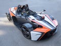 The KTM X-Bow (crossbow) is an ultra-light sports car