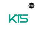 KTS Logo Letter Monogram Design Royalty Free Stock Photo