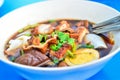 KUAI CHAP Thai noodle. Royalty Free Stock Photo