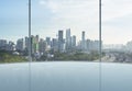 Kuala Lumper skyline at twilight