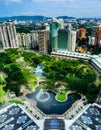 Kuala Lumpur City Centre Park Royalty Free Stock Photo