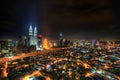 Kuala Lumpur City at night