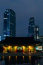 Kuala Lumpur city view from Bukit Nanas Forest Reserve and now called Forest Eco-Park