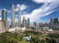 Kuala Lumpur downtown Royalty Free Stock Photo
