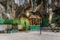 KUALA LUMPUR, MALAYISA - MARCH 30, 2018: Interior of Batu caves in Kuala Lumpur, Malays Royalty Free Stock Photo