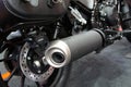 Selected focused on the high-performance motorcycle exhaust system