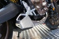 Selected focused on the high-performance motorcycle exhaust system