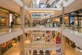 Interior view of the Pavilion Kuala Lumpur. People can seen exploring and shopping around it.