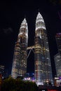 The Petronas Towers, also known as the Petronas Twin Towers