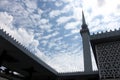 KUALA LUMPUR, MALAYSIA - FEBRUARY 01, 2017: National Mosque of Malaysia in Kuala Lumpur