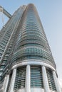 KUALA LUMPUR, MALAYSIA - FEBRUARY 29: One of Petronas twin tower Royalty Free Stock Photo