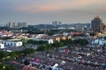 KUALA LUMPUR, MALAYSIA - JANUARY 10, 2017 - Architecture of Kuala Lumpur, Malaysia, Asia Royalty Free Stock Photo