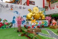 rabbit zodiac statues in Thean Hou Temple