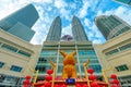 rabbit zodiac statues in Suria mall of Petronas