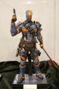 Deathstroke action figure. Supervillain fictional character from DC Comic.